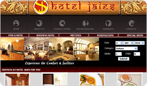 Online hotel reservation web designer